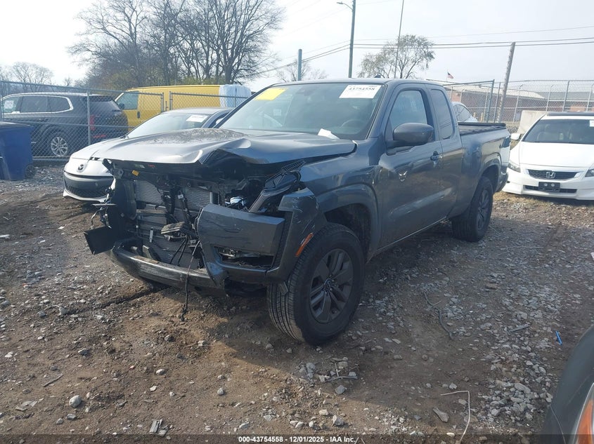 2025 Nissan Frontier VIN 1N6ED1CL4SN628023 IAAI salvage auction — FRONT END, Other, sold $7,900 on 2026-08-06 (photo 2)