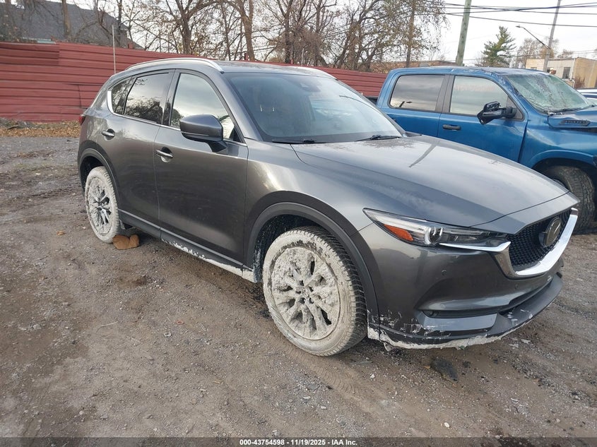 2021 Mazda Cx-5 VIN JM3KFBEY0M0454750 IAAI salvage auction — UNDERCARRIAGE, Scrap (Michigan), sold $7,575 on 2026-07-16 (photo 1)