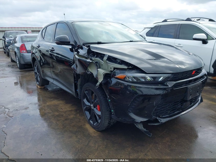 2024 Dodge Hornet VIN ZACNDFAN9R3A36887 IAAI salvage auction — RIGHT FRONT, Original (Texas), sold $7,200 on 2026-07-28 (photo 1)