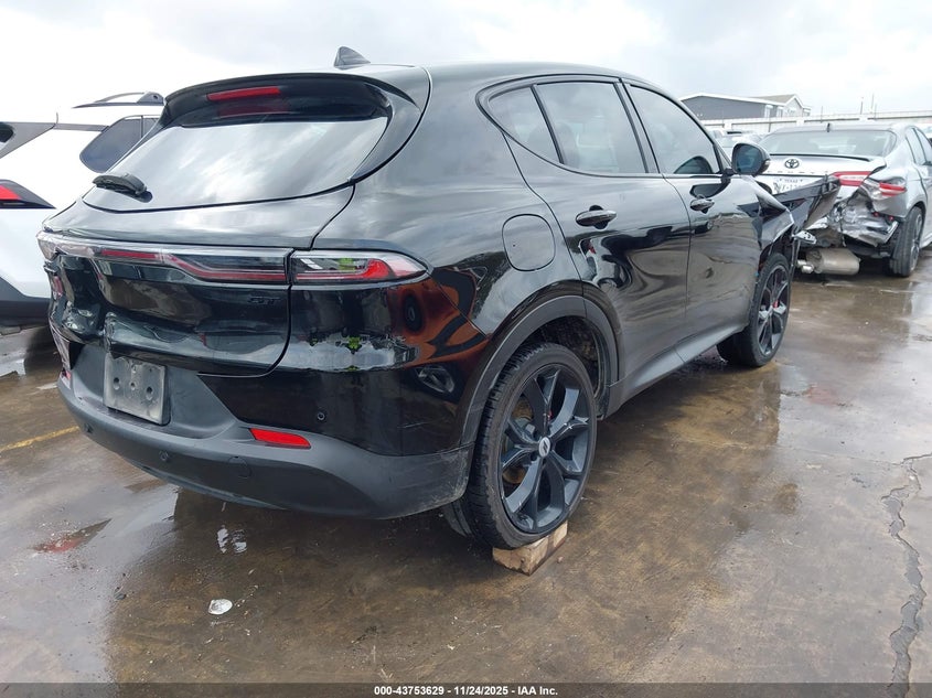 2024 Dodge Hornet VIN ZACNDFAN9R3A36887 IAAI salvage auction — RIGHT FRONT, Original (Texas), sold $7,200 on 2026-07-28 (photo 4)