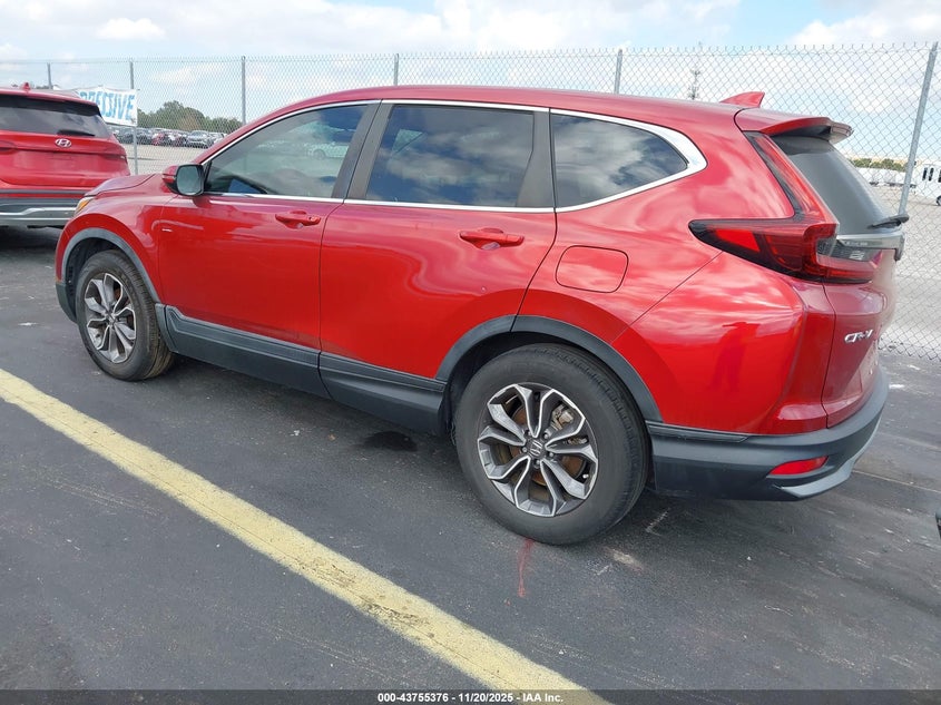 2020 Honda Cr-v VIN 7FARW1H53LE015176 IAAI salvage auction — THEFT, Rebuildable (Florida), sold $11,600 on 2026-07-16 (photo 3)