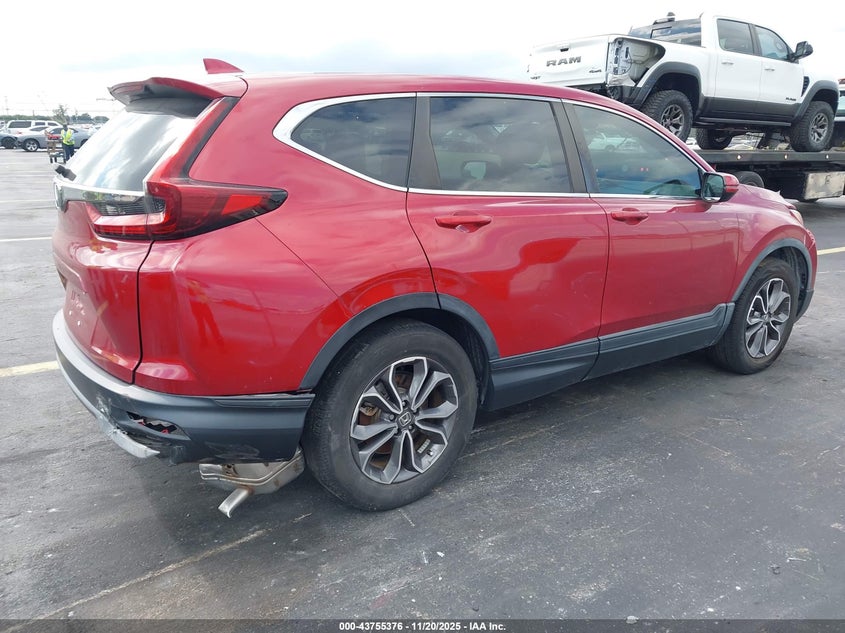 2020 Honda Cr-v VIN 7FARW1H53LE015176 IAAI salvage auction — THEFT, Rebuildable (Florida), sold $11,600 on 2026-07-16 (photo 4)
