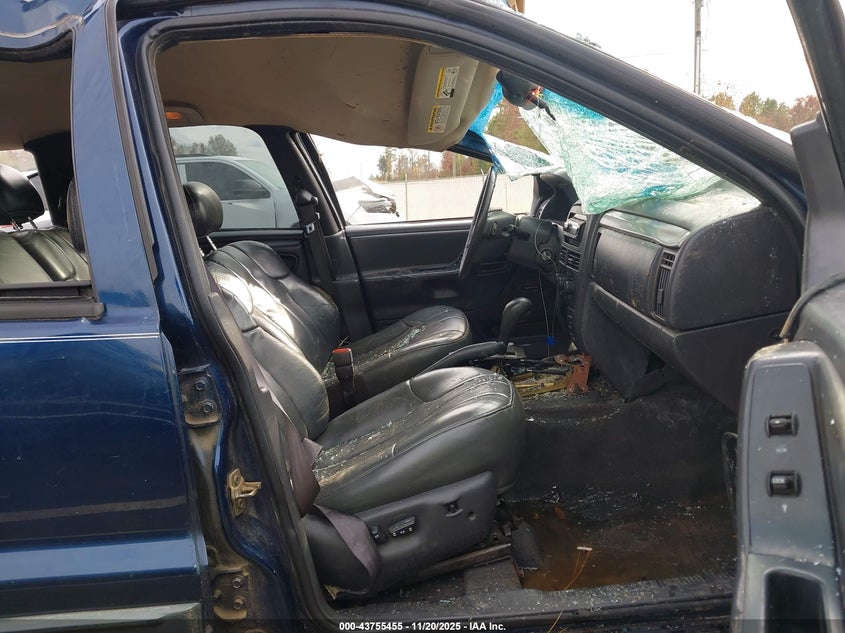 2001 Jeep Grand cherokee VIN 1J4GW48S31C612617 IAAI salvage auction — ROLLOVER, Junking Certificate (Mississippi), sold $75 on 2026-07-09 (photo 5)
