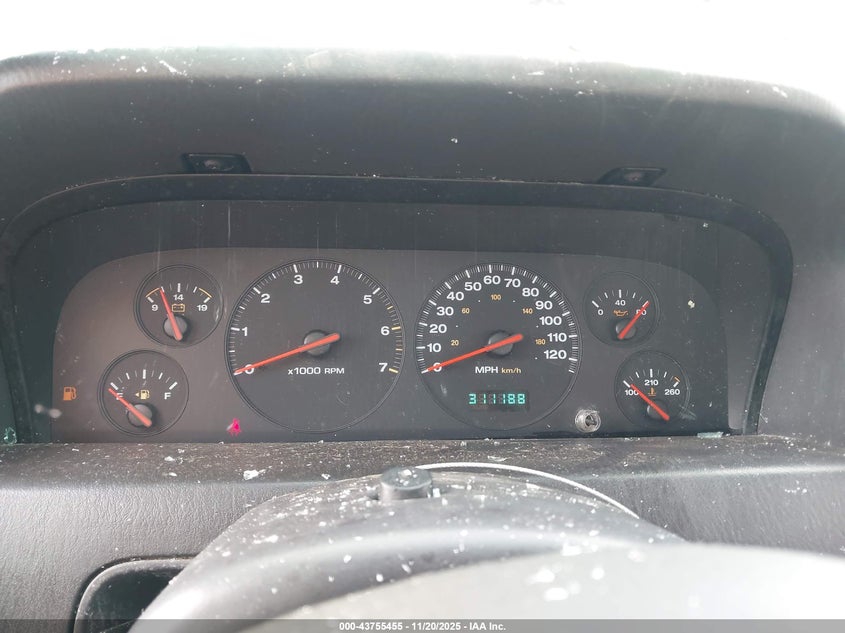2001 Jeep Grand cherokee VIN 1J4GW48S31C612617 IAAI salvage auction — ROLLOVER, Junking Certificate (Mississippi), sold $75 on 2026-07-09 (photo 7)