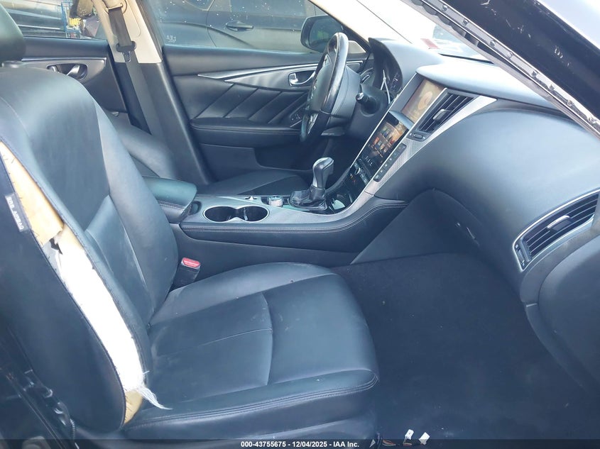 2017 Infiniti Q50 VIN JN1EV7AP1HM737369 IAAI salvage auction — FRONT & REAR, Salvage (New Jersey), sold $1,000 on 2026-07-21 (photo 5)