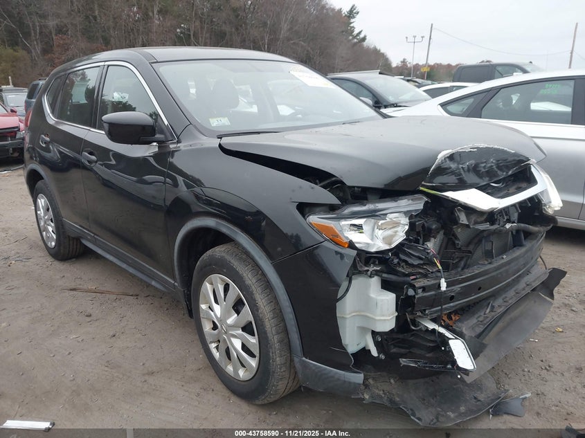 2018 Nissan Rogue VIN KNMAT2MV1JP578727 IAAI salvage auction — FRONT END, Salvage (Massachusetts), sold $3,300 on 2026-07-28 (photo 1)