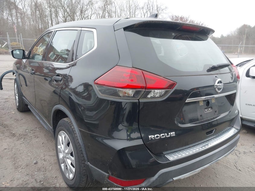 2018 Nissan Rogue VIN KNMAT2MV1JP578727 IAAI salvage auction — FRONT END, Salvage (Massachusetts), sold $3,300 on 2026-07-28 (photo 3)