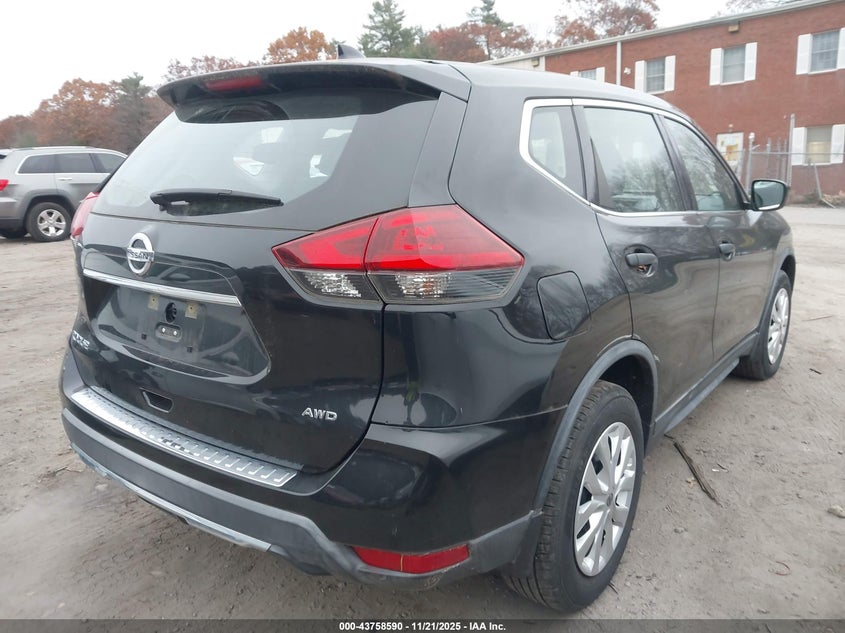 2018 Nissan Rogue VIN KNMAT2MV1JP578727 IAAI salvage auction — FRONT END, Salvage (Massachusetts), sold $3,300 on 2026-07-28 (photo 4)
