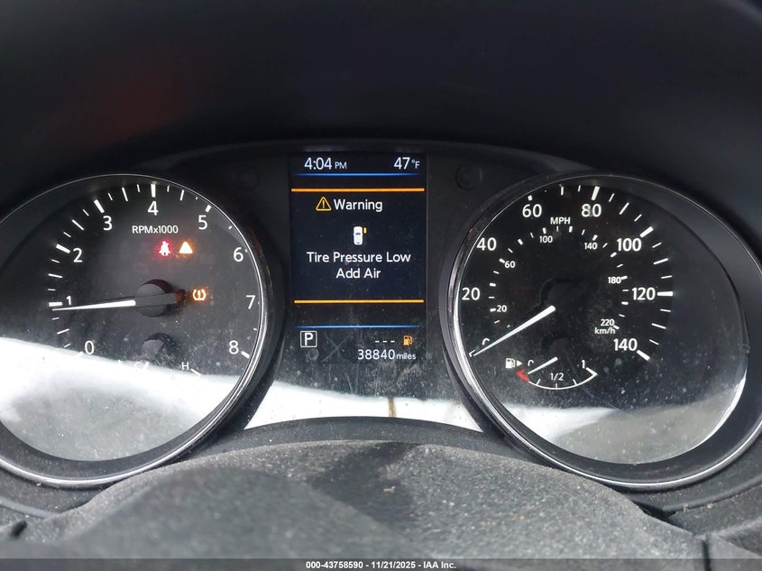 2018 Nissan Rogue VIN KNMAT2MV1JP578727 IAAI salvage auction — FRONT END, Salvage (Massachusetts), sold $3,300 on 2026-07-28 (photo 7)