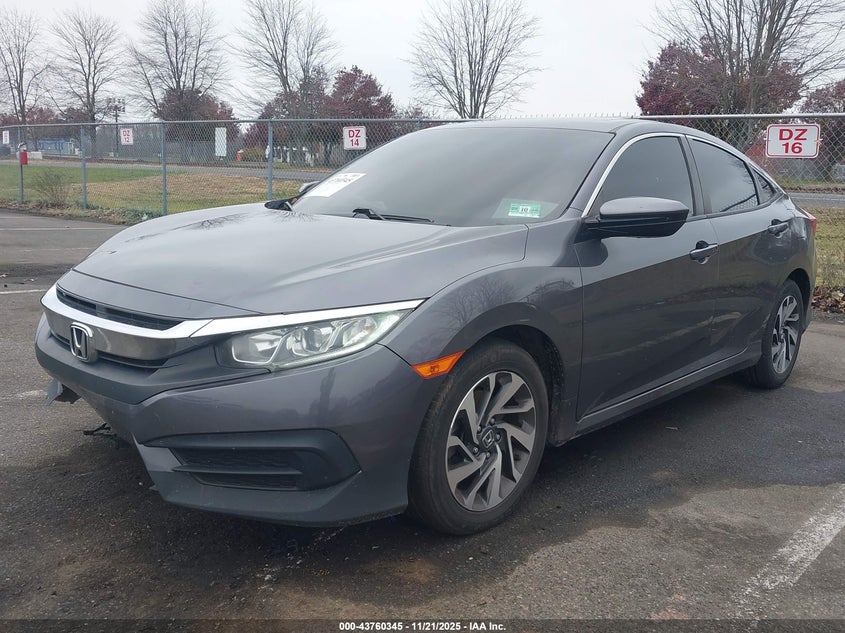 2018 Honda Civic VIN 2HGFC2F70JH588286 IAAI salvage auction — FRONT END, Salvage Title, sold $4,100 on 2026-07-27 (photo 2)