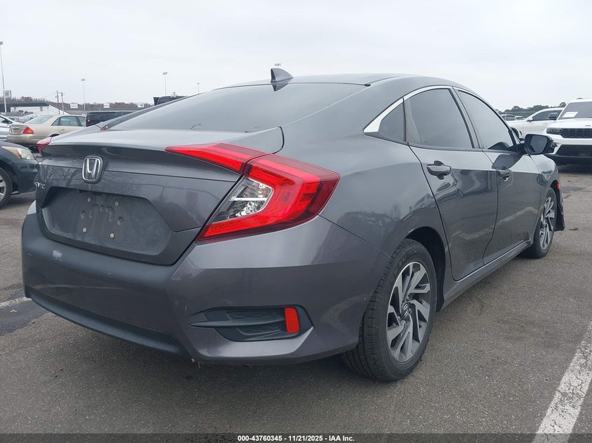 2018 Honda Civic VIN 2HGFC2F70JH588286 IAAI salvage auction — FRONT END, Salvage Title, sold $4,850 on 2026-07-27 (photo 4)