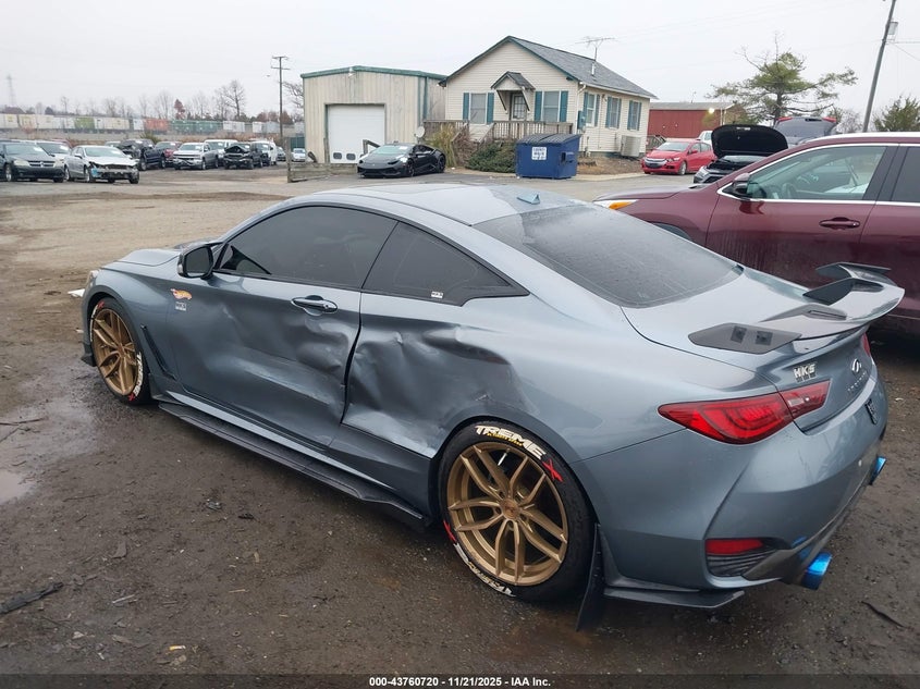 2017 Infiniti Q60 VIN JN1EV7EK4HM363791 IAAI salvage auction — SIDE, Salvage (Virginia), sold $4,250 on 2026-07-19 (photo 3)