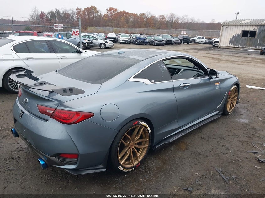 2017 Infiniti Q60 VIN JN1EV7EK4HM363791 IAAI salvage auction — SIDE, Salvage (Virginia), sold $4,250 on 2026-07-19 (photo 4)