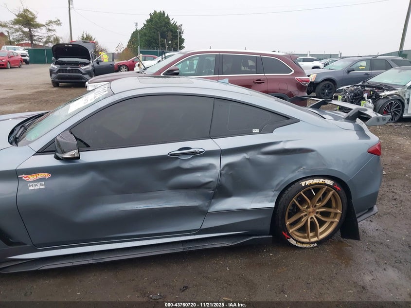 2017 Infiniti Q60 VIN JN1EV7EK4HM363791 IAAI salvage auction — SIDE, Salvage (Virginia), sold $4,250 on 2026-07-19 (photo 6)