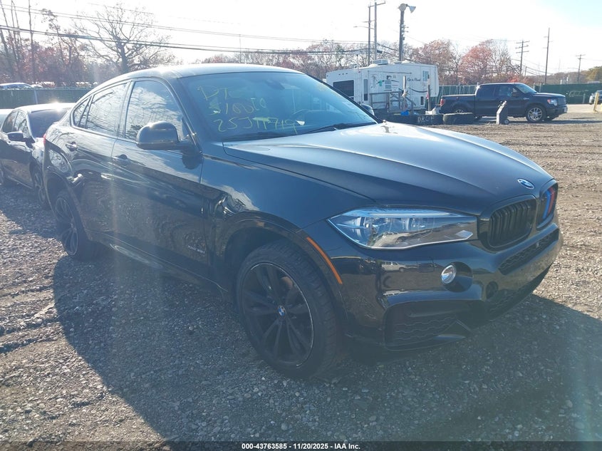 2017 BMW X6 VIN 5UXKU2C3XH0U29185 — IAAI salvage auction photo