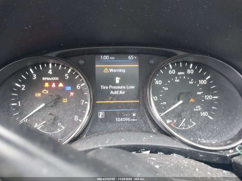2020 Nissan Rogue VIN JN8AT2MT3LW036136 IAAI salvage auction — ROLLOVER, Salvage Title, sold $25 on 2026-07-28 (photo 7)