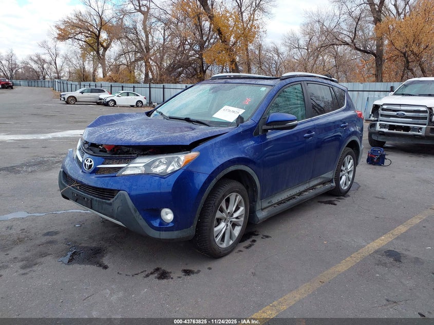 2015 Toyota Rav 4 VIN 2T3DFREV0FW248021 IAAI salvage auction — FRONT & REAR, Salvage Title, sold $3,950 on 2026-07-09 (photo 2)