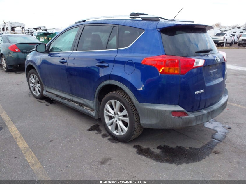 2015 Toyota Rav 4 VIN 2T3DFREV0FW248021 IAAI salvage auction — FRONT & REAR, Salvage Title, sold $3,950 on 2026-07-09 (photo 3)