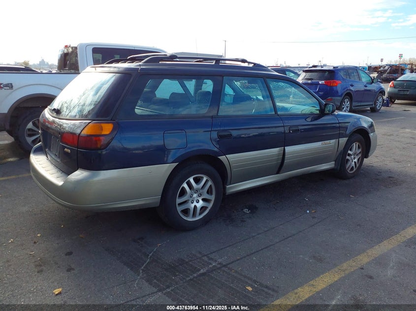 2003 Subaru Outback VIN 4S3BH675637620000 IAAI salvage auction — FRONT & REAR, Salvage (Utah), sold $275 on 2026-07-09 (photo 4)