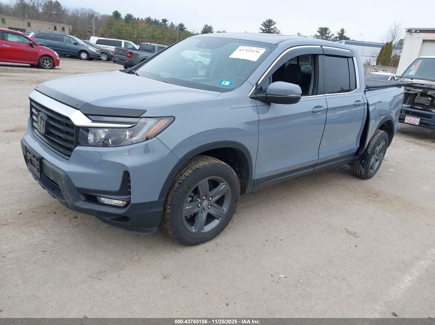 2023 Honda Ridgeline VIN 5FPYK3F55PB061686 IAAI salvage auction — LEFT SIDE, Salvage (New Hampshire), sold $9,200 on 2026-07-29 (photo 2)