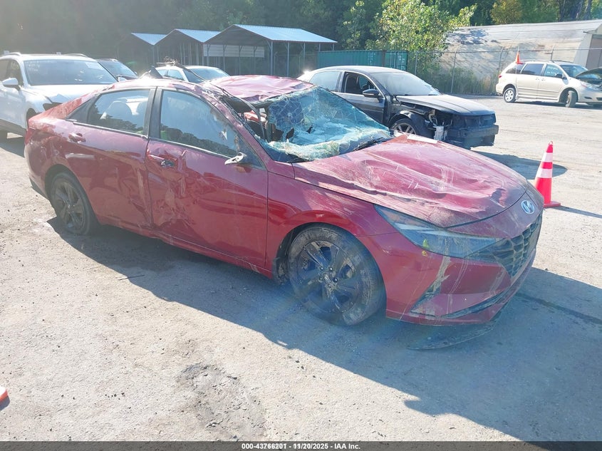 2023 Hyundai Elantra VIN KMHLM4AGXPU460902 IAAI salvage auction — THEFT, Other, sold $775 on 2026-07-14 (photo 1)