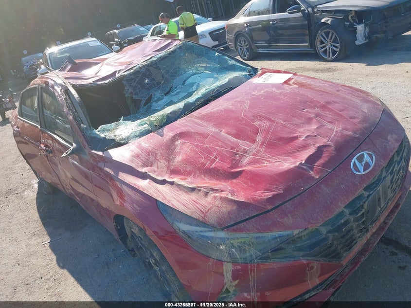 2023 Hyundai Elantra VIN KMHLM4AGXPU460902 IAAI salvage auction — THEFT, Other, sold $775 on 2026-07-14 (photo 6)
