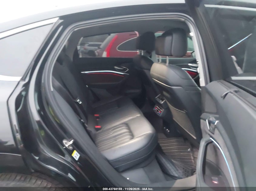 2021 Audi E-tron sportback VIN WA13AAGE9MB026697 IAAI salvage auction — RIGHT FRONT, Salvage Title, sold $13,900 on 2026-08-16 (photo 8)