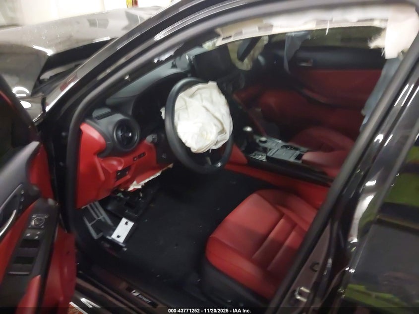2025 Lexus Is 350 VIN JTHGZ1B20S5083300 IAAI salvage auction — FRONT END, Salvage (California), sold $5,650 on 2026-07-29 (photo 5)