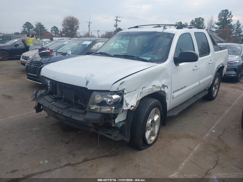 2007 Chevrolet Avalanche VIN 3GNFK12347G212351 IAAI salvage auction — FRONT END, Salvage (North Carolina), sold $425 on 2026-07-08 (photo 2)