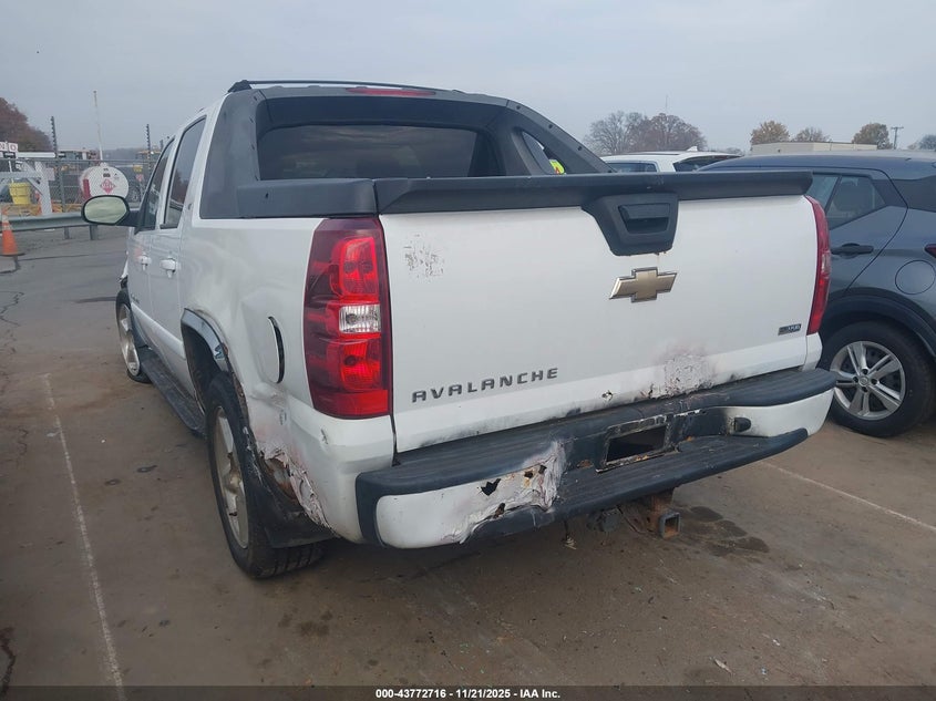 2007 Chevrolet Avalanche VIN 3GNFK12347G212351 IAAI salvage auction — FRONT END, Salvage (North Carolina), sold $425 on 2026-07-08 (photo 3)
