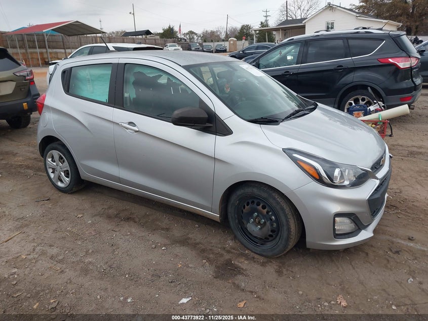 2019 Chevrolet Spark VIN KL8CB6SAXKC821438 IAAI salvage auction — LEFT FRONT, Salvage Title, sold $775 on 2026-07-14 (photo 1)