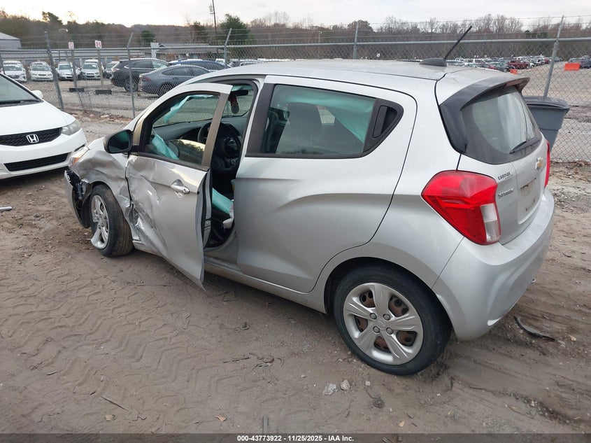 2019 Chevrolet Spark VIN KL8CB6SAXKC821438 IAAI salvage auction — LEFT FRONT, Salvage Title, sold $775 on 2026-07-14 (photo 3)