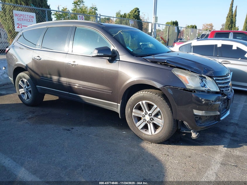 2017 Chevrolet Traverse VIN 1GNKRGKD7HJ134945 IAAI salvage auction — FRONT END, Other, sold $1,325 on 2026-07-09 (photo 1)