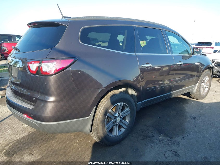 2017 Chevrolet Traverse VIN 1GNKRGKD7HJ134945 IAAI salvage auction — FRONT END, Other, sold $1,325 on 2026-07-09 (photo 4)