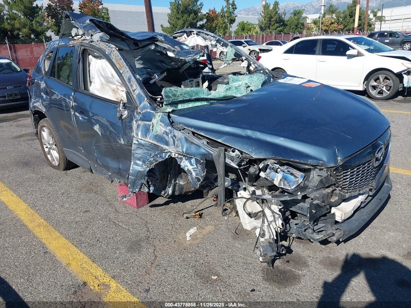 2015 Mazda Cx-5 VIN JM3KE2DY0F0551065 IAAI salvage auction — ROLLOVER, Salvage (California), sold $625 on 2026-07-14 (photo 1)
