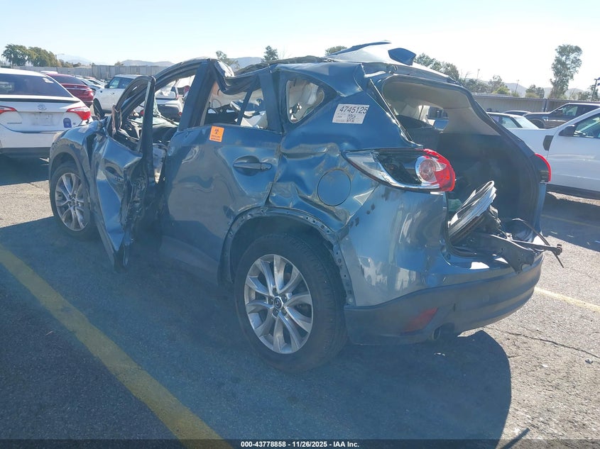 2015 Mazda Cx-5 VIN JM3KE2DY0F0551065 IAAI salvage auction — ROLLOVER, Salvage (California), sold $625 on 2026-07-14 (photo 3)