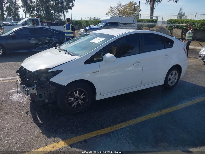 2011 Toyota Prius VIN JTDKN3DU0B5289119 IAAI salvage auction — FRONT END, Salvage (California), sold $875 on 2026-07-21 (photo 2)