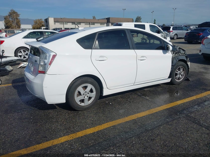 2011 Toyota Prius VIN JTDKN3DU0B5289119 IAAI salvage auction — FRONT END, Salvage (California), sold $875 on 2026-07-21 (photo 4)