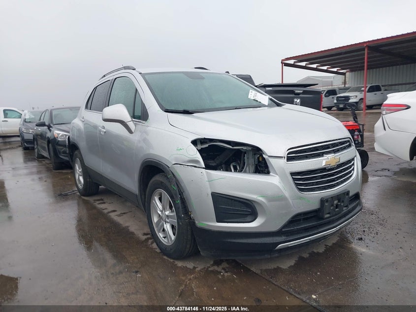 2016 Chevrolet Trax VIN KL7CJLSB7GB569904 IAAI salvage auction — REAR END, Original (Texas), sold $2,850 on 2026-07-14 (photo 1)
