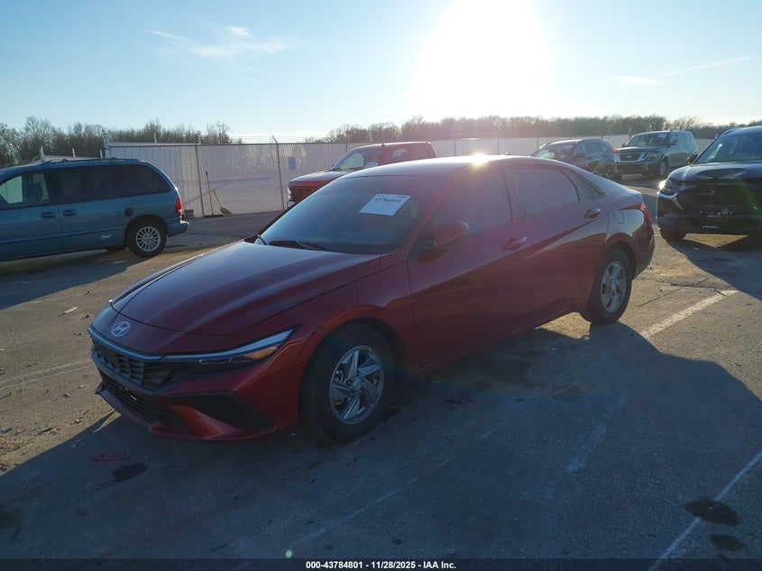 2024 Hyundai Elantra VIN KMHLL4DG8RU842069 IAAI salvage auction — RIGHT FRONT, Salvage (Indiana), sold $3,600 on 2026-07-30 (photo 2)