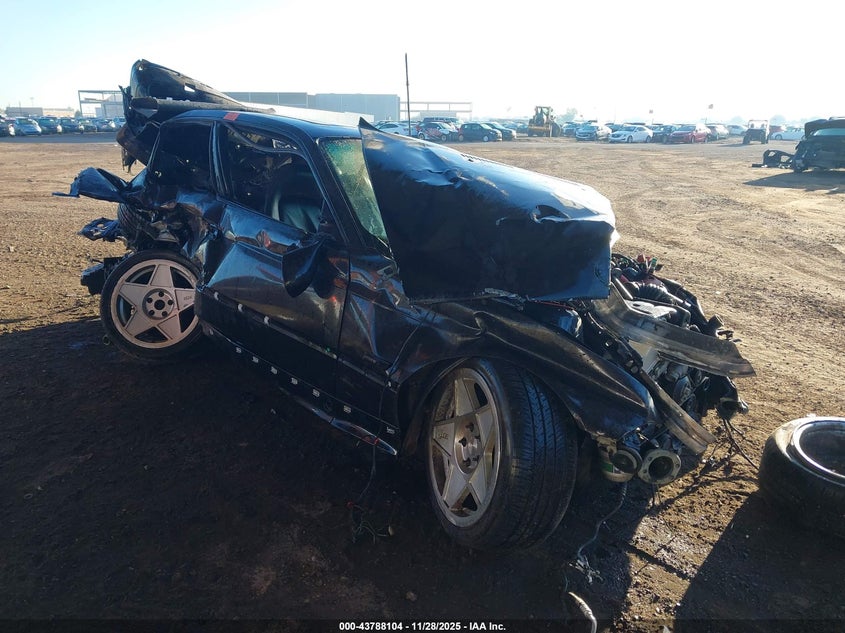 1995 BMW M3 VIN WBSBF9327SEH01614 IAAI salvage auction — ALL OVER, Non-Repairable (Arizona), sold $1,250 on 2026-07-14 (photo 1)
