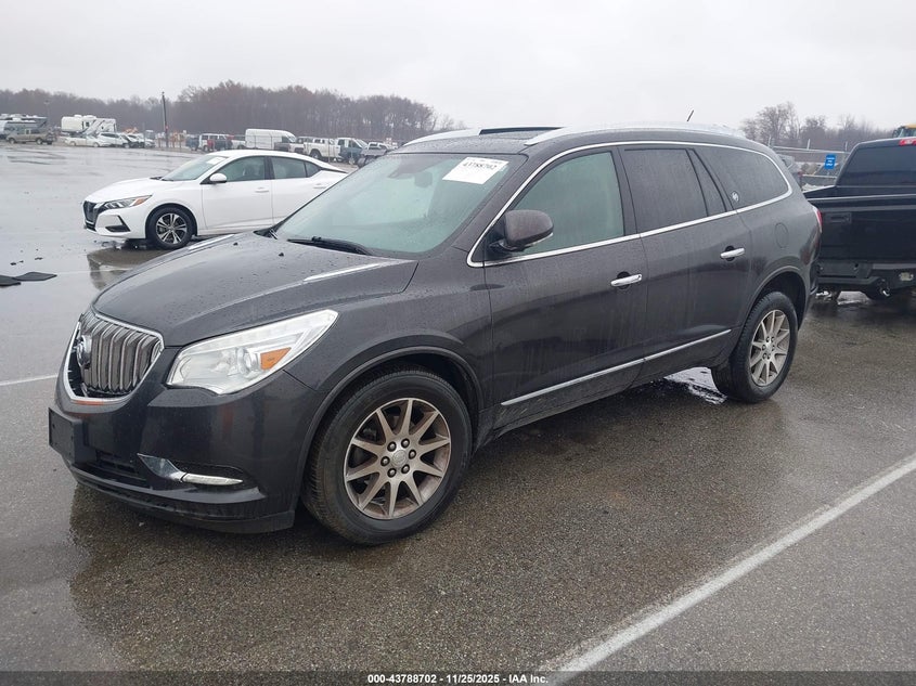 2015 Buick Enclave VIN 5GAKVBKD4FJ365288 IAAI salvage auction — FRONT END, Salvage (Indiana), sold $625 on 2026-09-17 (photo 2)