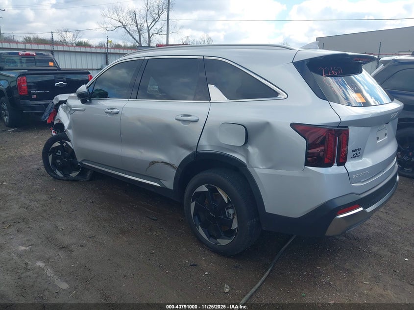 2025 Kia Sorento VIN KNDRHDJG2S5312443 IAAI salvage auction — LEFT SIDE, Clear (Oklahoma), sold $10,300 on 2026-09-15 (photo 3)