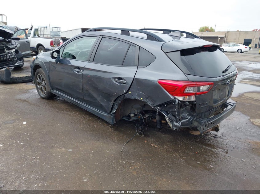 2023 Subaru Xv VIN JF2GTHRCXPH308825 IAAI salvage auction — LEFT REAR, Salvage (California), sold $6,700 on 2026-07-22 (photo 3)