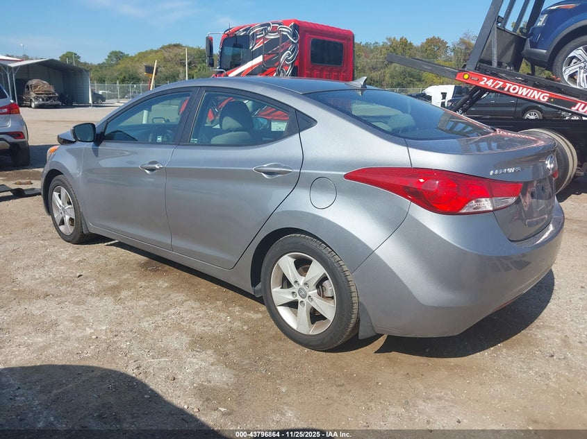 2013 Hyundai Elantra VIN KMHDH4AE9DU942764 IAAI salvage auction — FRONT END, Rebuildable (Florida), sold $1,500 on 2026-07-23 (photo 3)