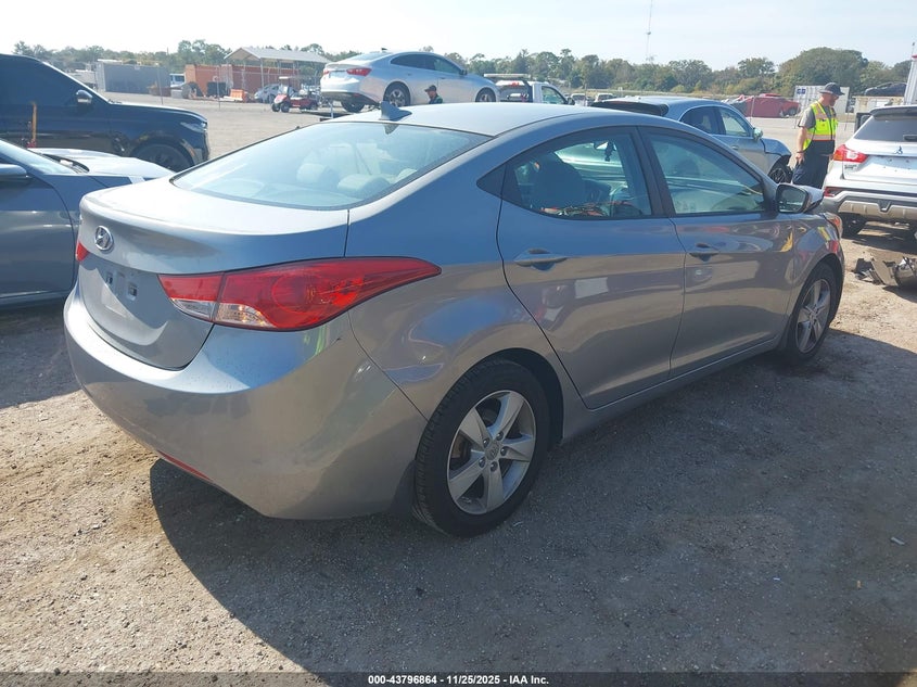 2013 Hyundai Elantra VIN KMHDH4AE9DU942764 IAAI salvage auction — FRONT END, Rebuildable (Florida), sold $1,500 on 2026-07-23 (photo 4)