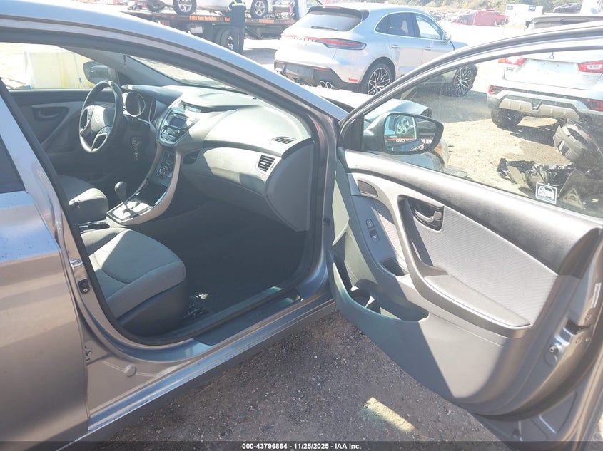 2013 Hyundai Elantra VIN KMHDH4AE9DU942764 IAAI salvage auction — FRONT END, Rebuildable (Florida), sold $1,500 on 2026-07-23 (photo 5)