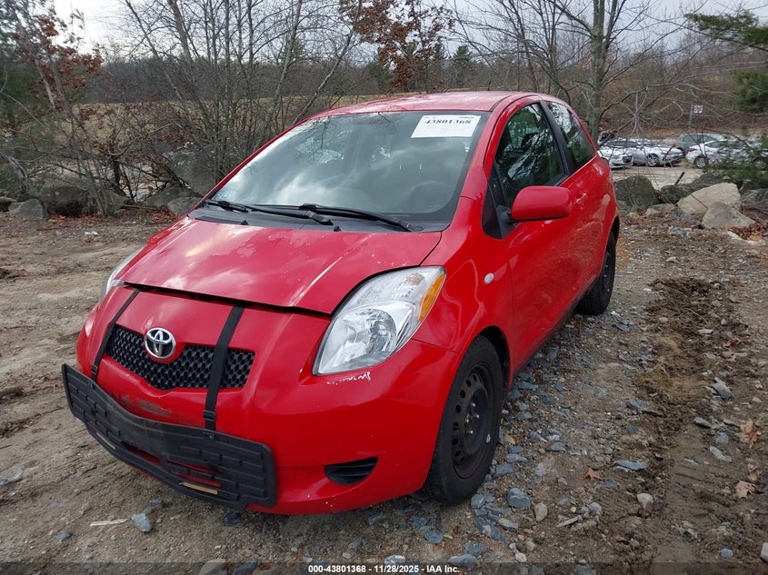 2007 Toyota Yaris VIN JTDJT923675098083 IAAI salvage auction — LEFT SIDE, Salvage (Idaho), sold $100 on 2026-07-21 (photo 2)