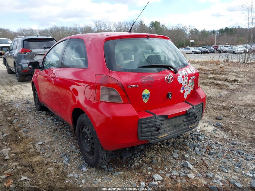 2007 Toyota Yaris VIN JTDJT923675098083 IAAI salvage auction — LEFT SIDE, Salvage (Idaho), sold $100 on 2026-07-21 (photo 3)