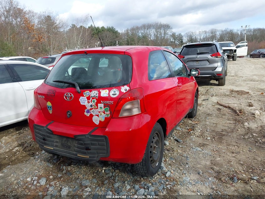 2007 Toyota Yaris VIN JTDJT923675098083 IAAI salvage auction — LEFT SIDE, Salvage (Idaho), sold $100 on 2026-07-21 (photo 4)